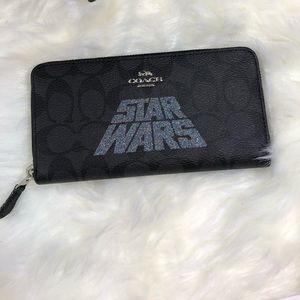 NEW Star Wars X Coach Accordion Wallet